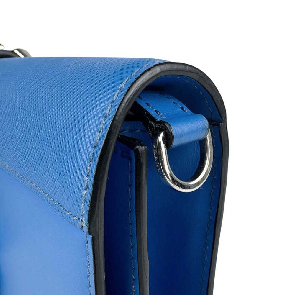 PRADA Black Leather Shoulder Bag - Picture 7 of 12